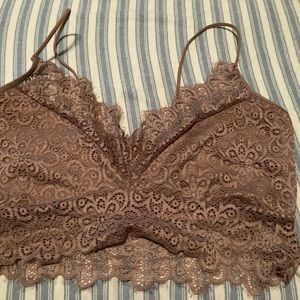 Taupe Bralette Size XL